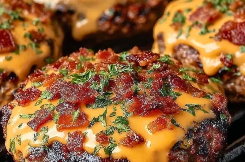 Delicious Crack Burgers recipe with mouthwatering ingredients and toppings