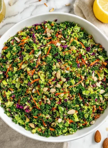 Colorful detox salad with fresh vegetables and herbs for healthy eating