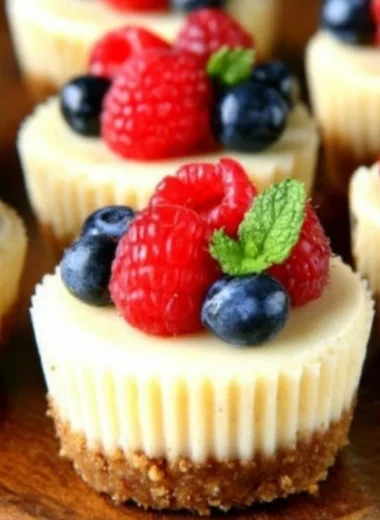 Delicious gluten-free cheesecakes ready for serving at a dessert table.