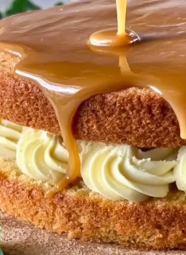 Deliciously moist Irish Whiskey Cake with a rich glaze