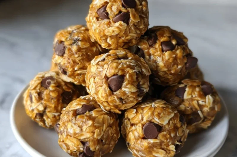 No-bake peanut butter energy bites packed with nutrition for a quick snack.