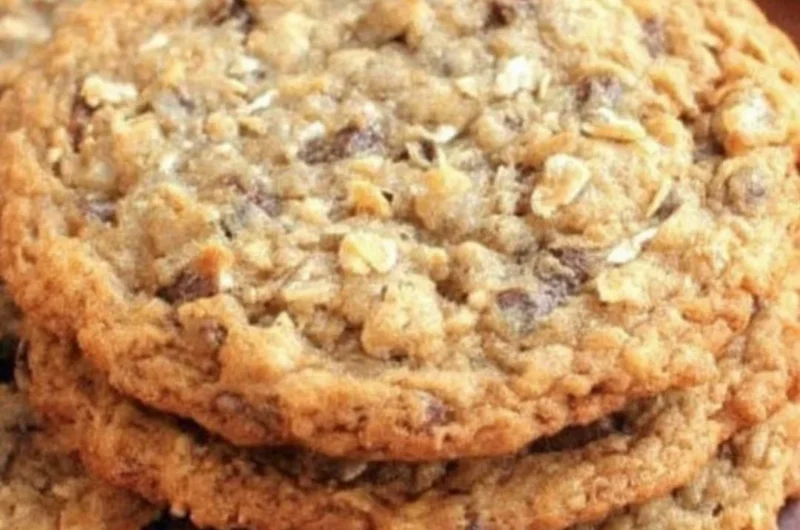 Delicious Cowboy Cookies recipe inspired by Laura Bush's Texas Governor's Mansion