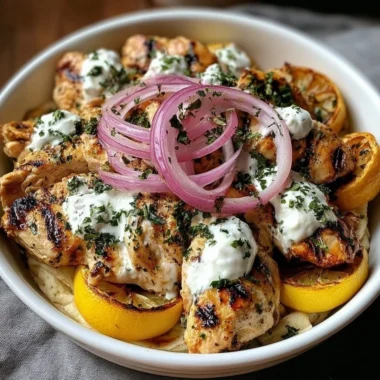 Delicious slow cooker chicken gyros served with fresh toppings