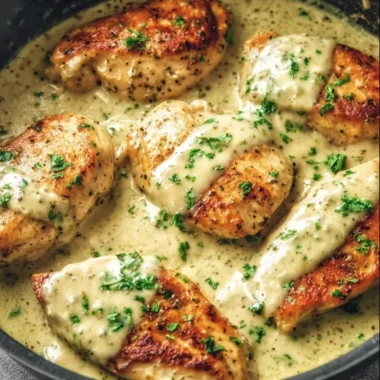 Creamy Crock Pot Ranch Chicken served with vegetables in a bowl
