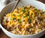 Cheesy Ground Beef and Rice Casserole