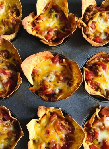 Delicious taco muffins served warm, flavorful and satisfying