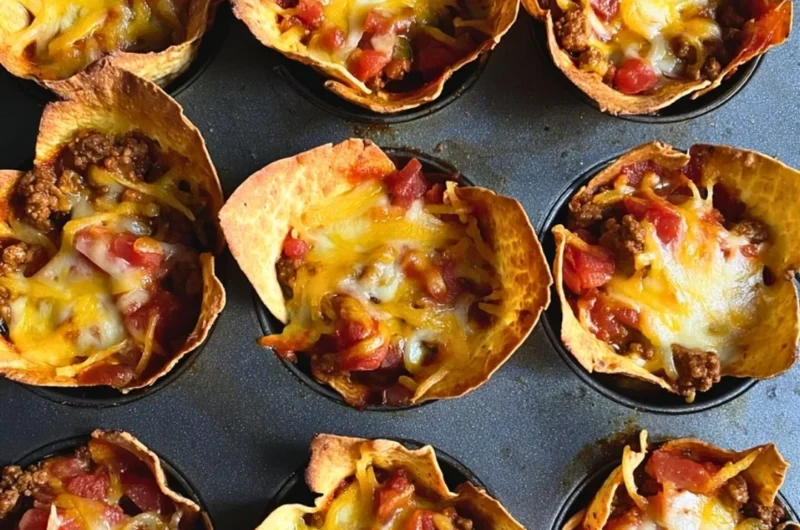 Delicious taco muffins served warm, flavorful and satisfying